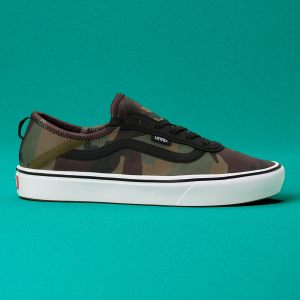 Vans Erkek Spor Ayakkabı ComfyCush Camo Zushi SF Siyah/Yeşil Türkiye | 30433-769